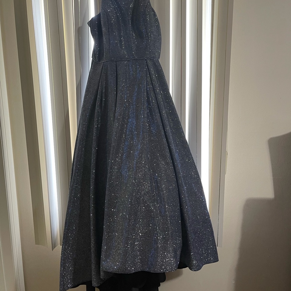 Beautiful blue silver color change dress